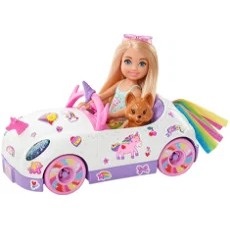 Barbie Chelsea Kabriolet s nálepkami